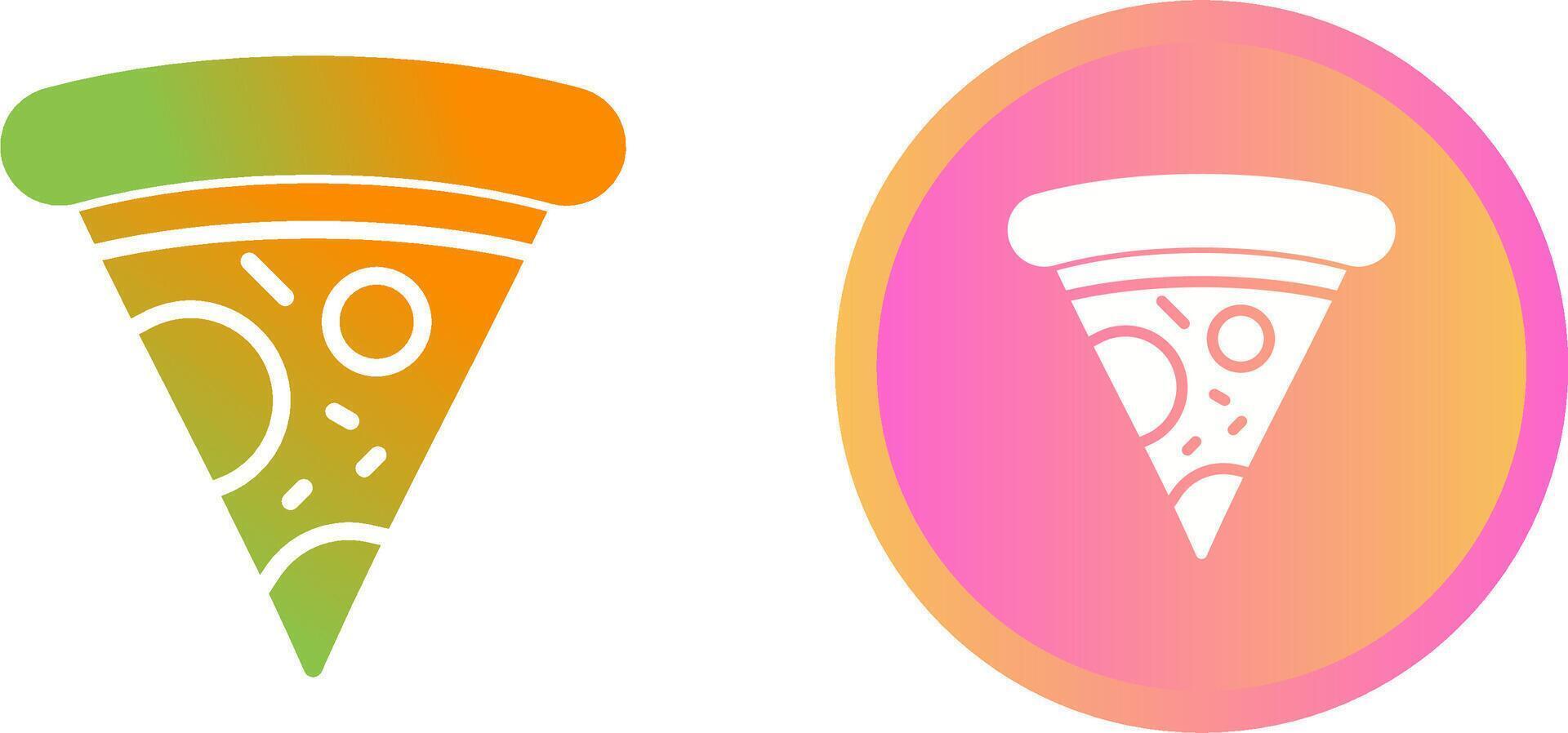 icono de vector de pizza