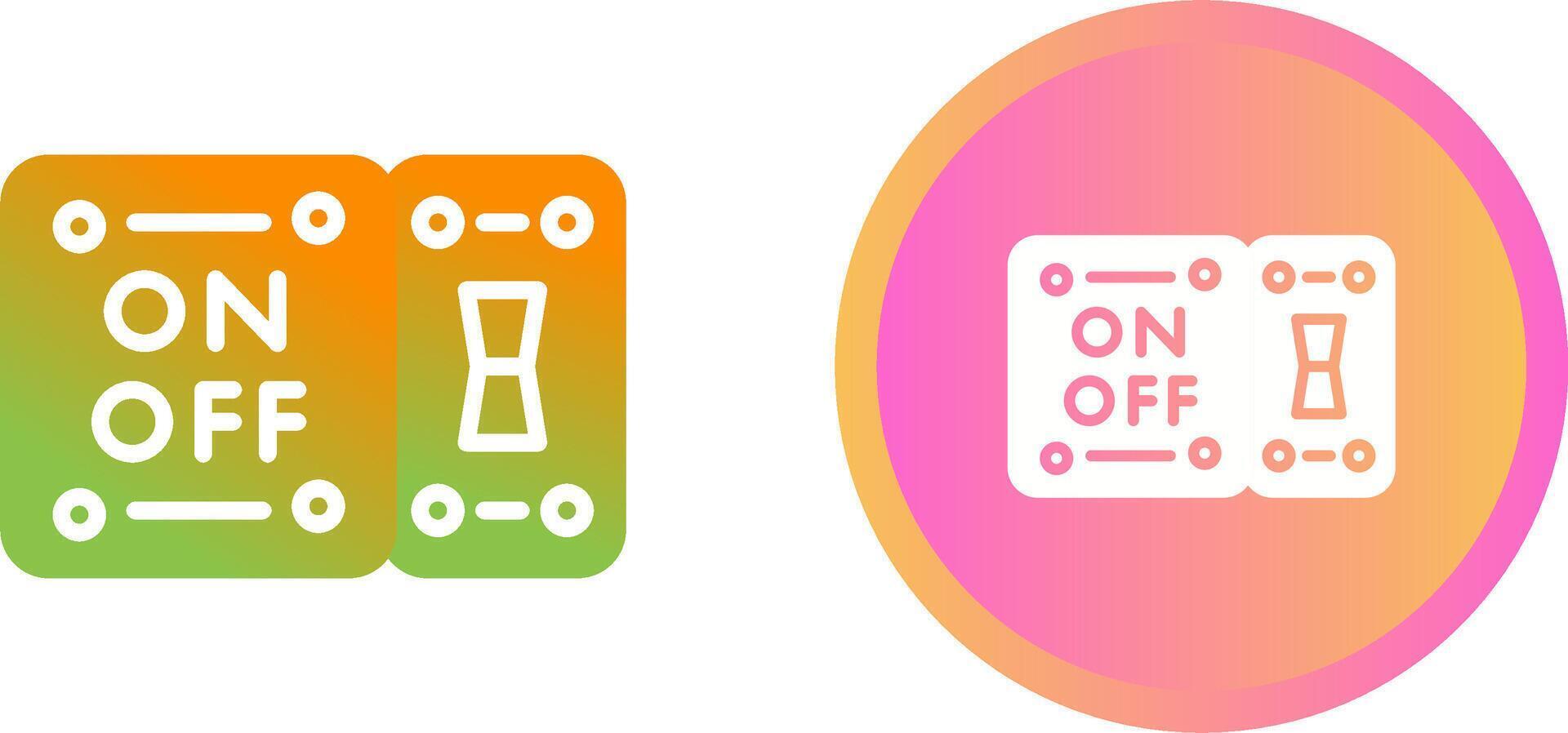 Light Switch Vector Icon