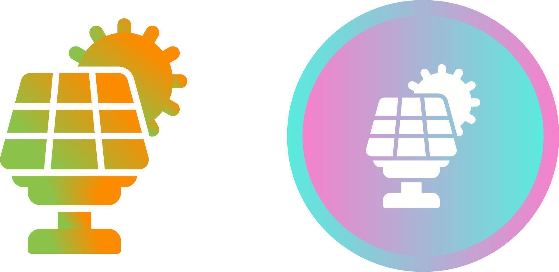 Solar Panel Vector Icon