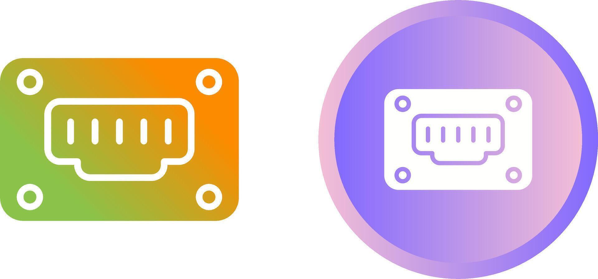Ethernet Vector Icon