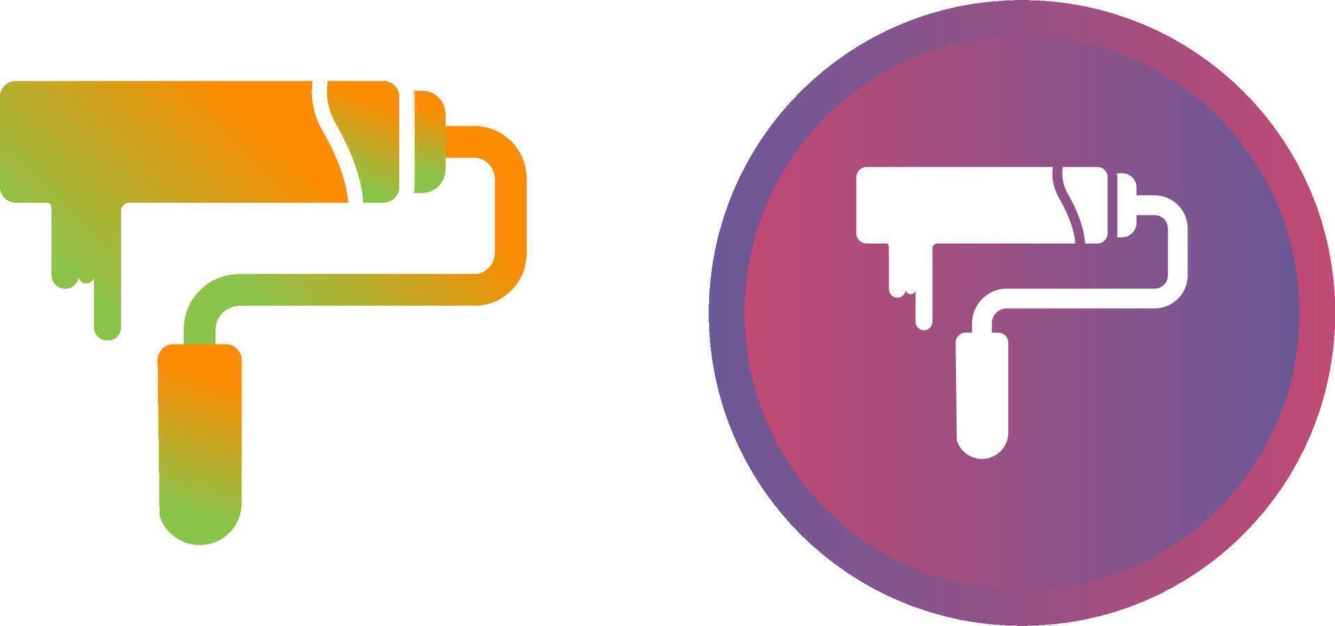 Paint Roller Vector Icon