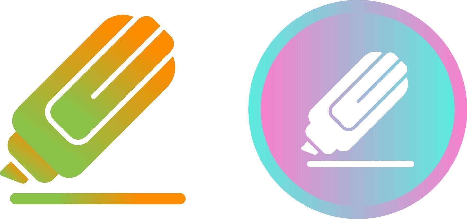 Highlighter Vector Icon