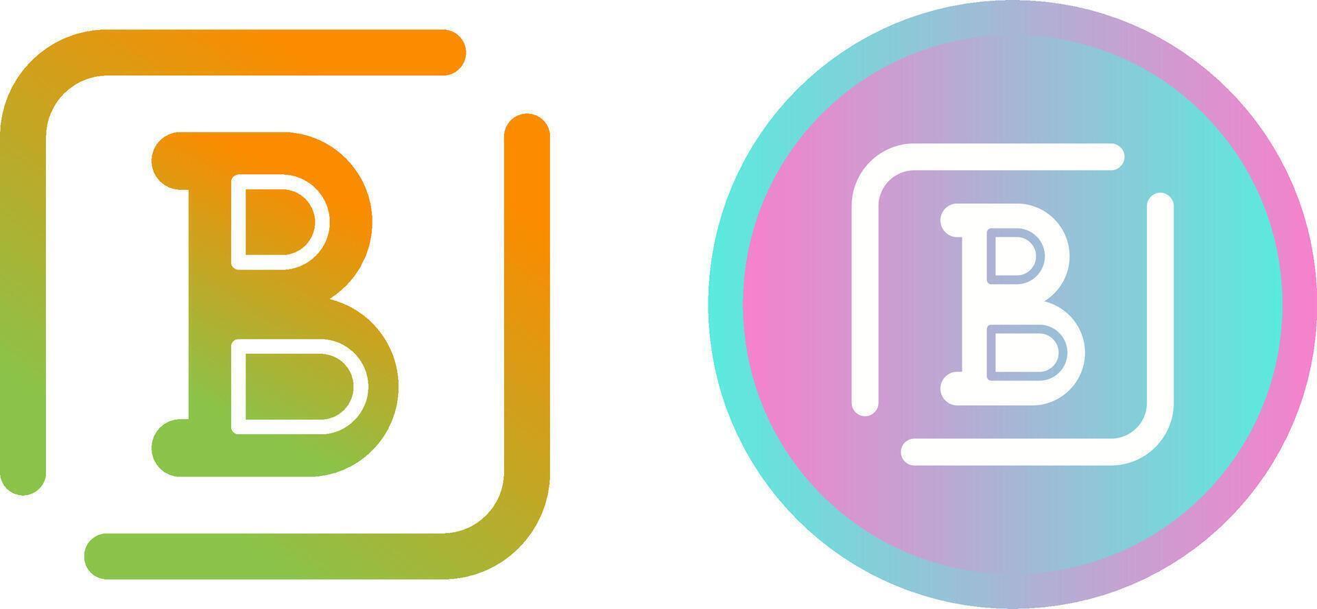Bold Vector Icon