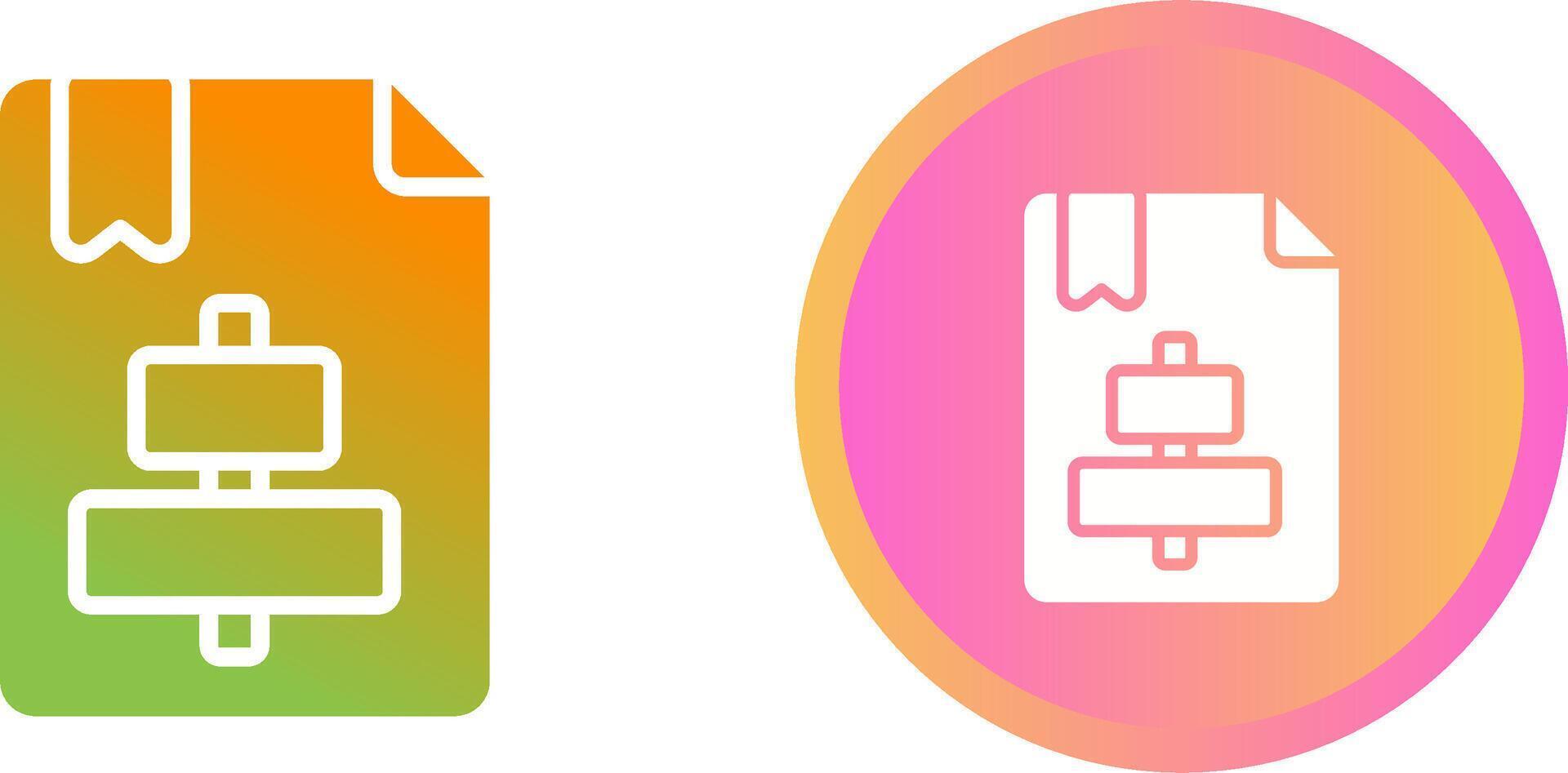 Center Align Vector Icon
