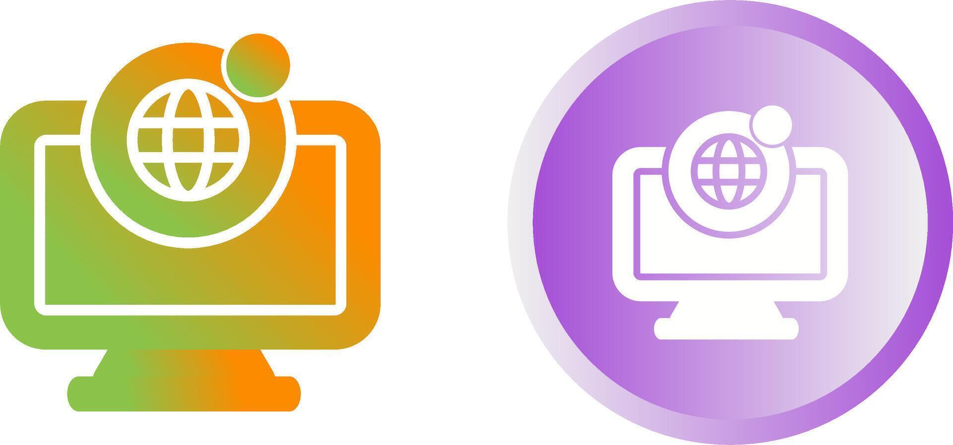 Online Vector Icon