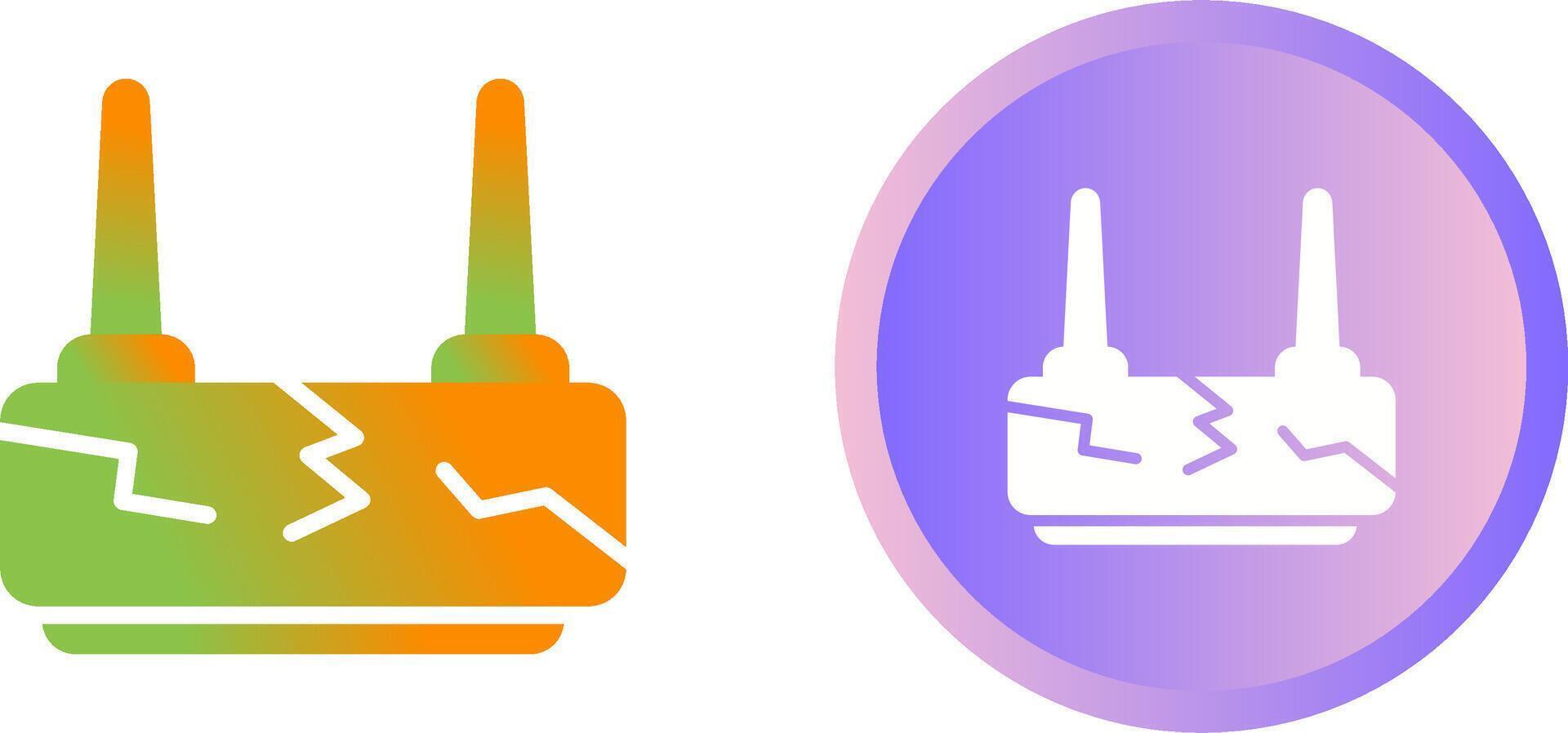 Router Device Vector Icon