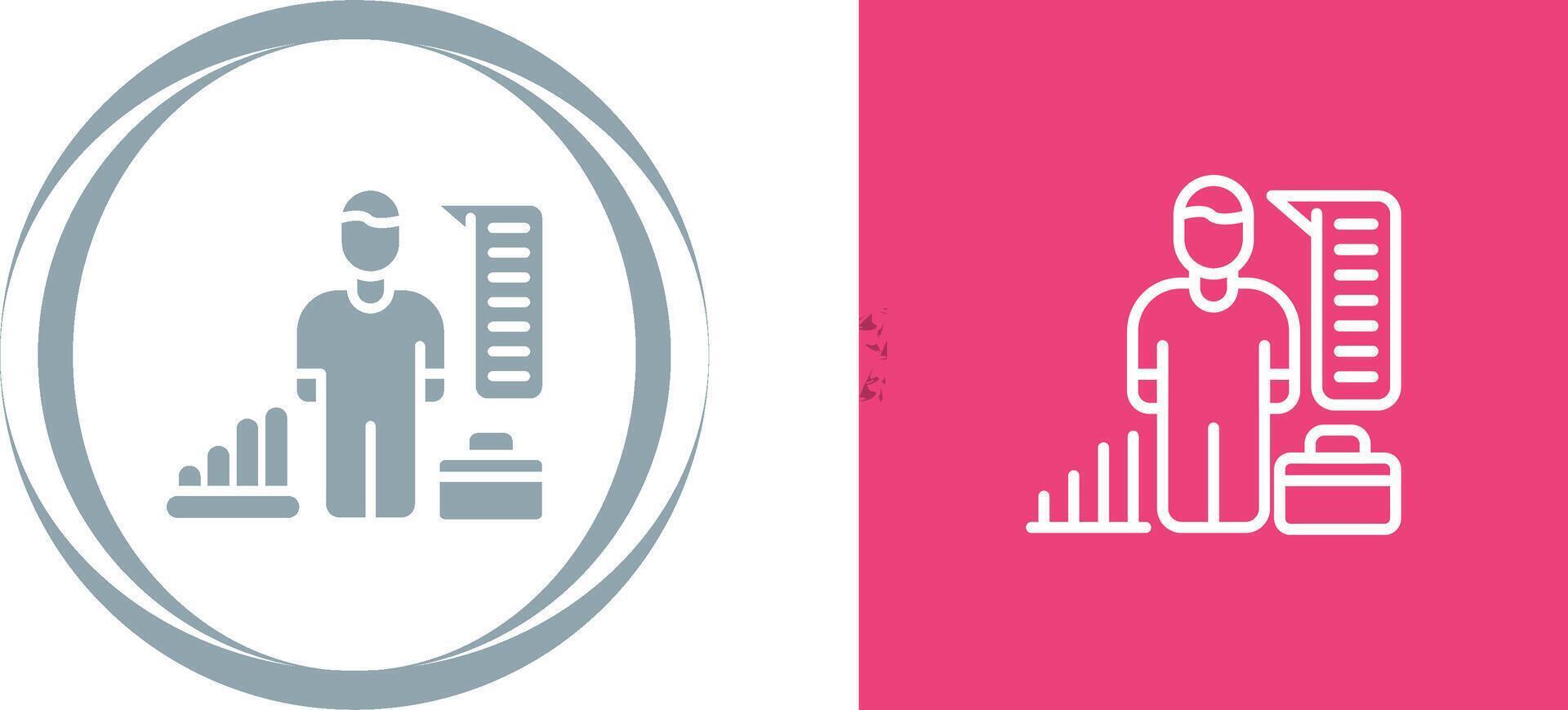 HR Analytics Vector Icon