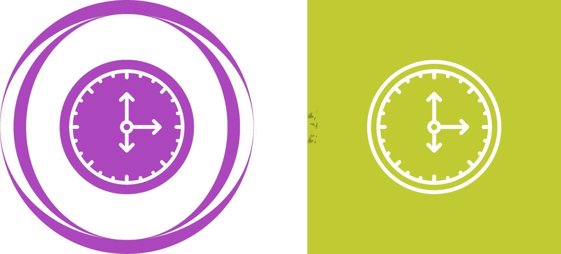 Clock Vector Icon
