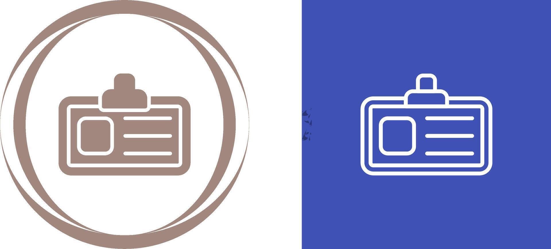 Business Card Vector Icon
