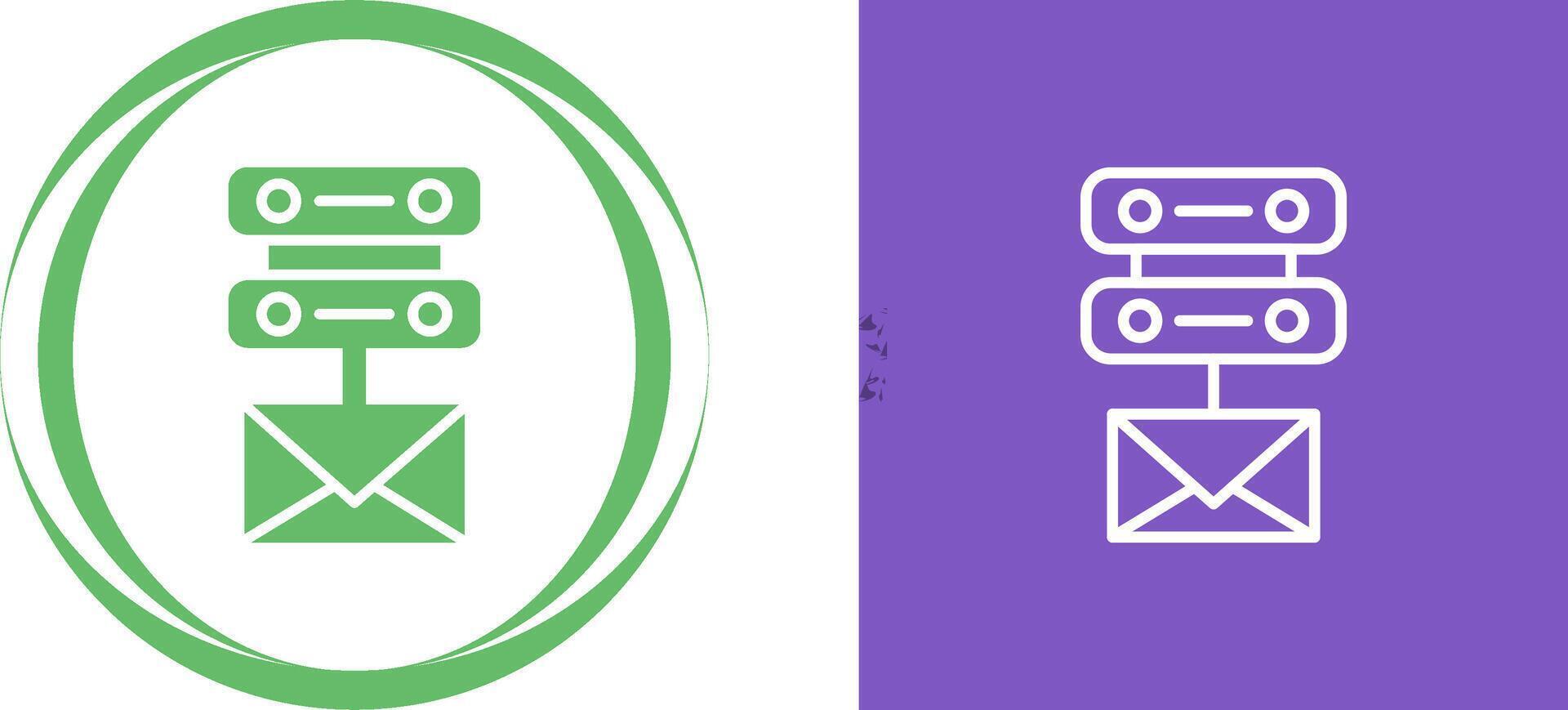 Email Server Vector Icon