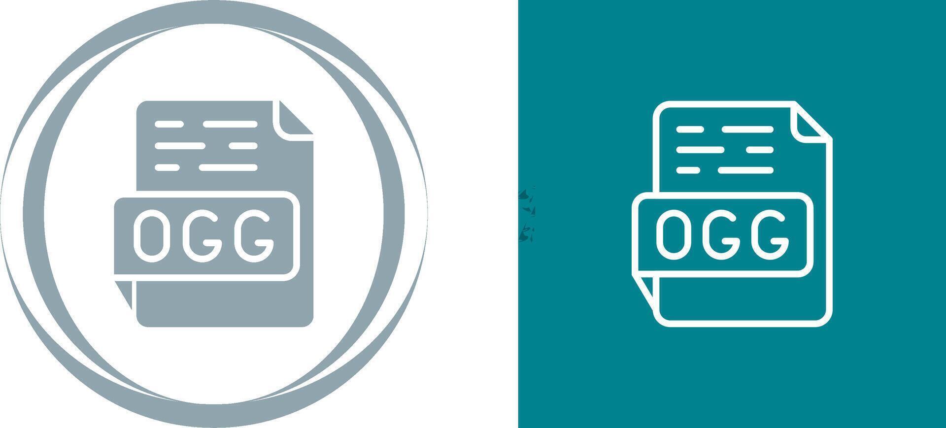 OGG Vector Icon