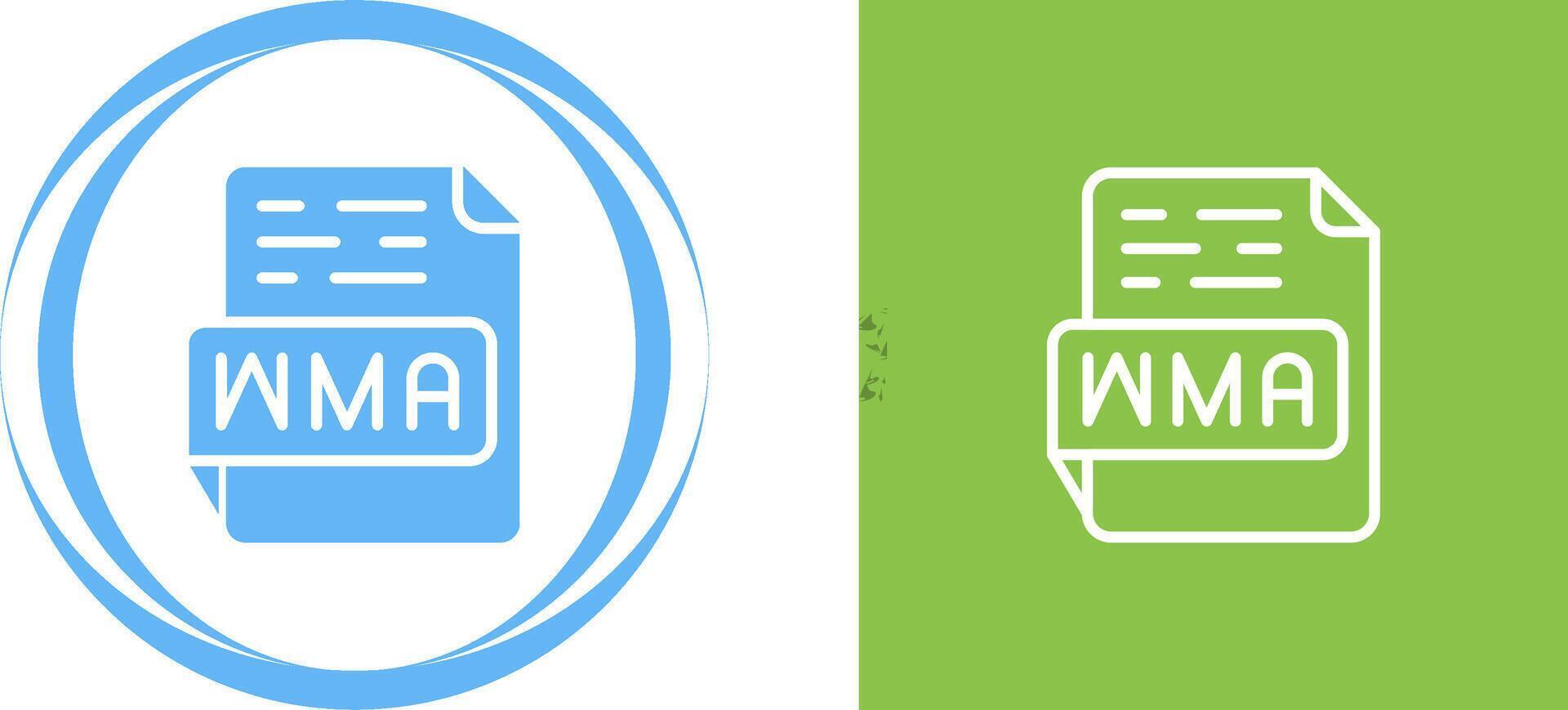 WMA Vector Icon