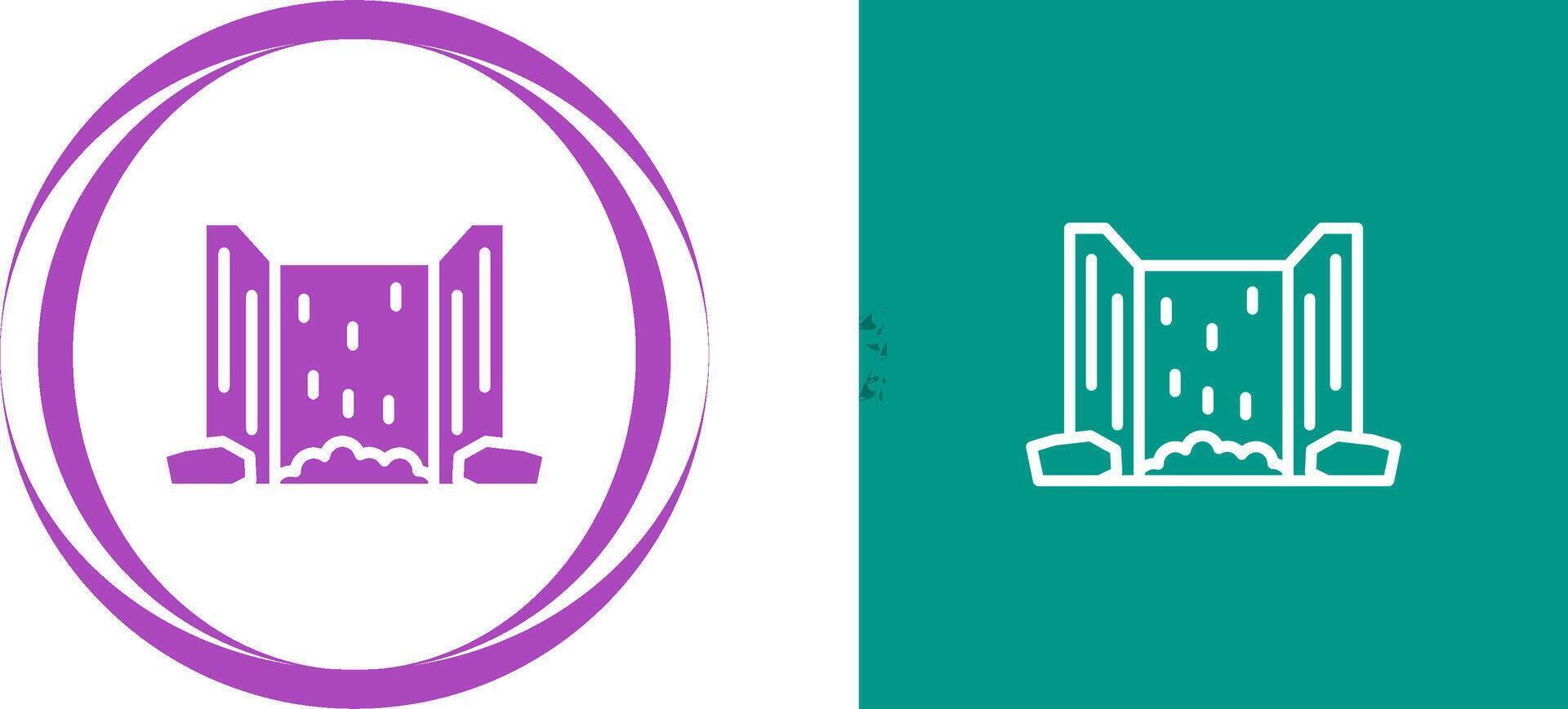 Waterfall Vector Icon