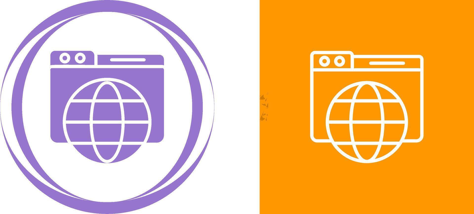 Browser Vector Icon