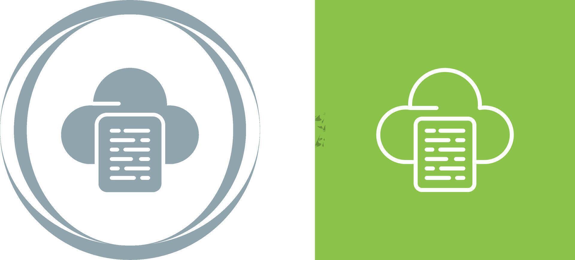 Cloud Vector Icon