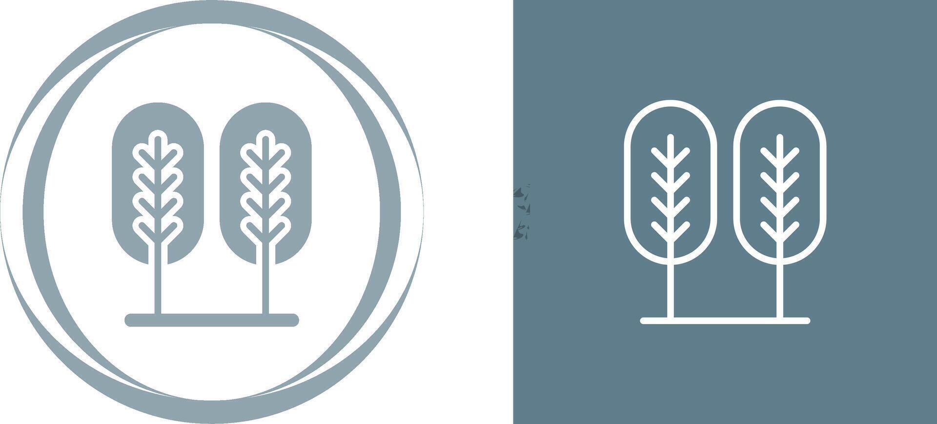 Birch tree Vector Icon