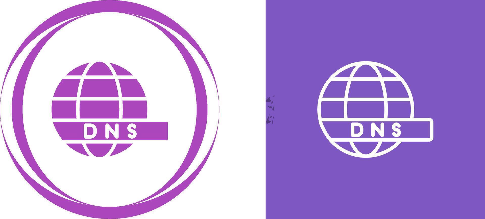DNS Server Vector Icon