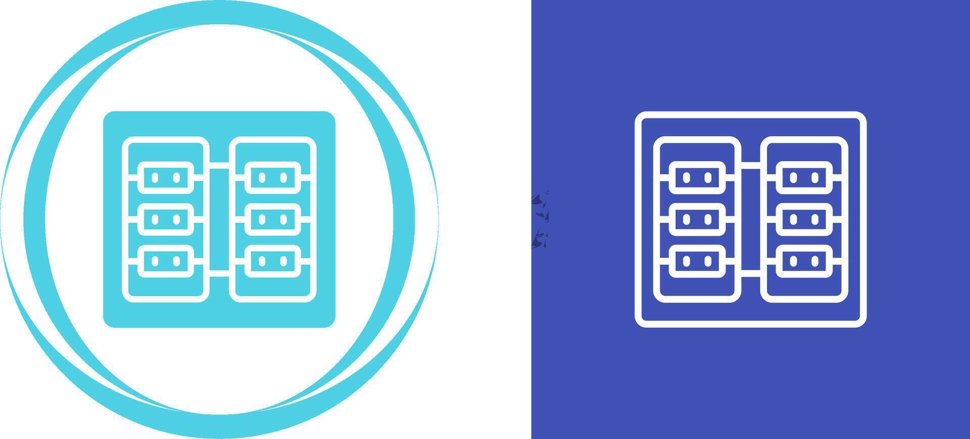 Server Room Vector Icon