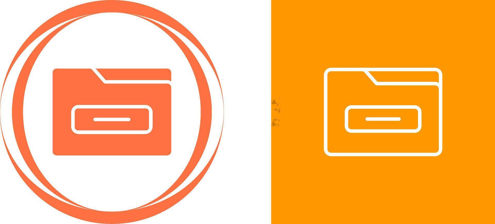 File Folder Vector Icon