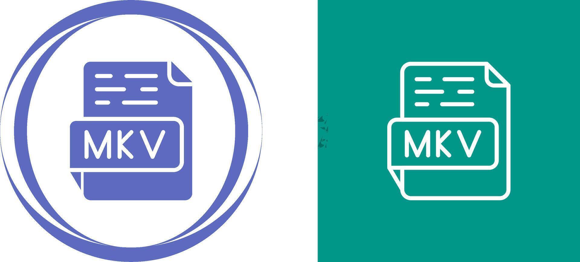 MKV Vector Icon