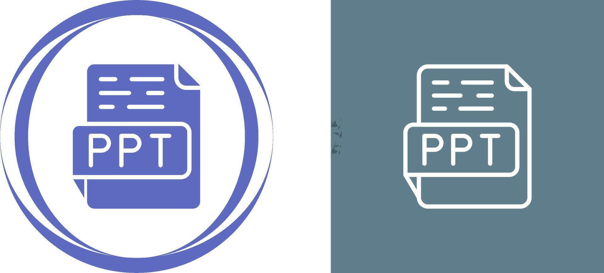 PPT Vector Icon