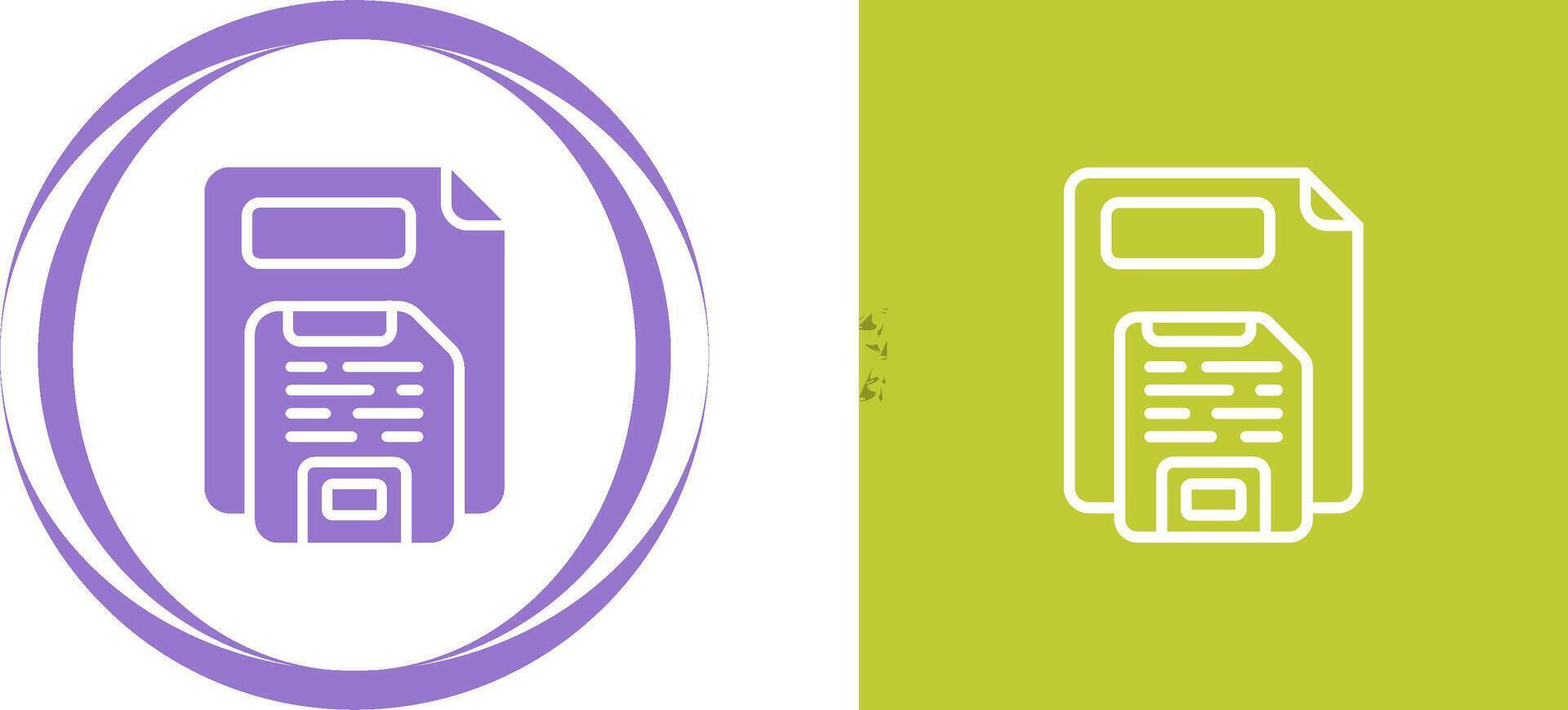 Save Button Vector Icon