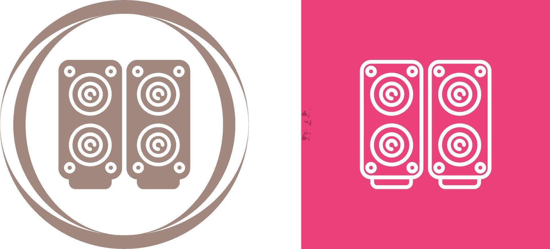Speakers Vector Icon