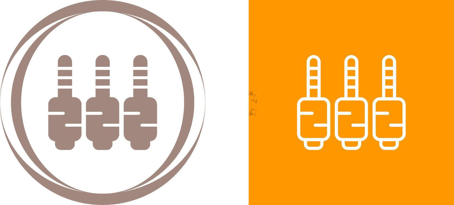 Jack Cable Vector Icon