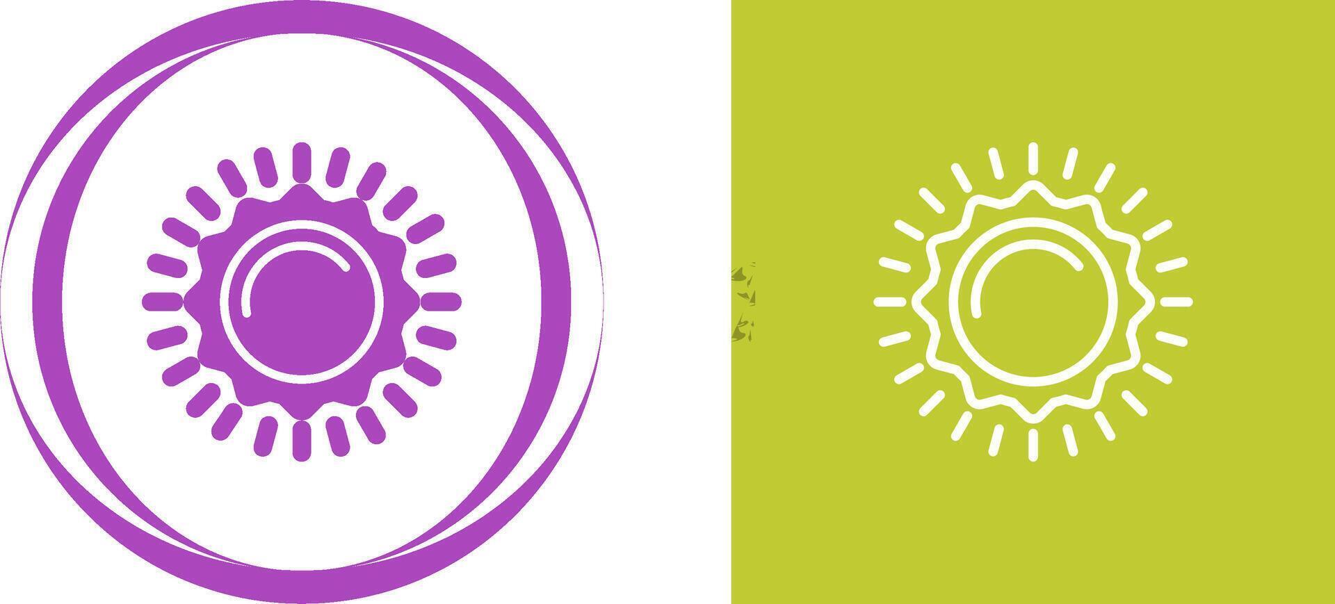 Sun Vector Icon