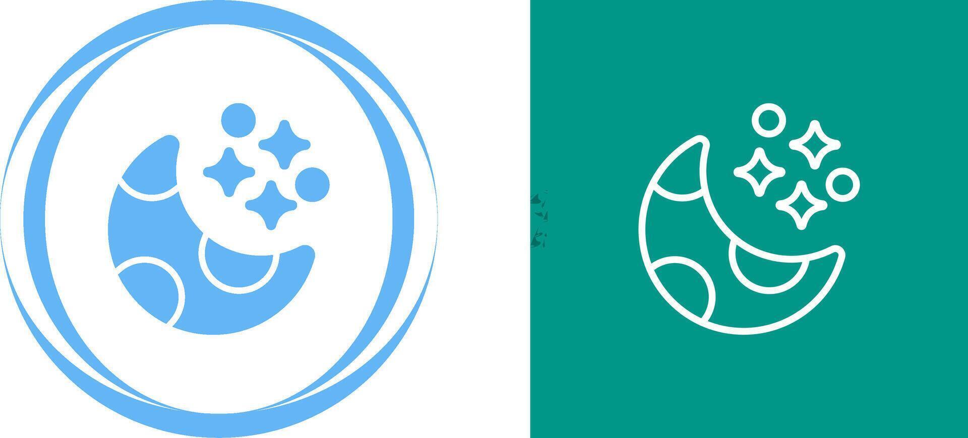 Moon Vector Icon