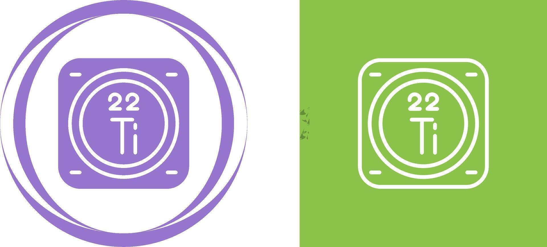 Titanium Vector Icon