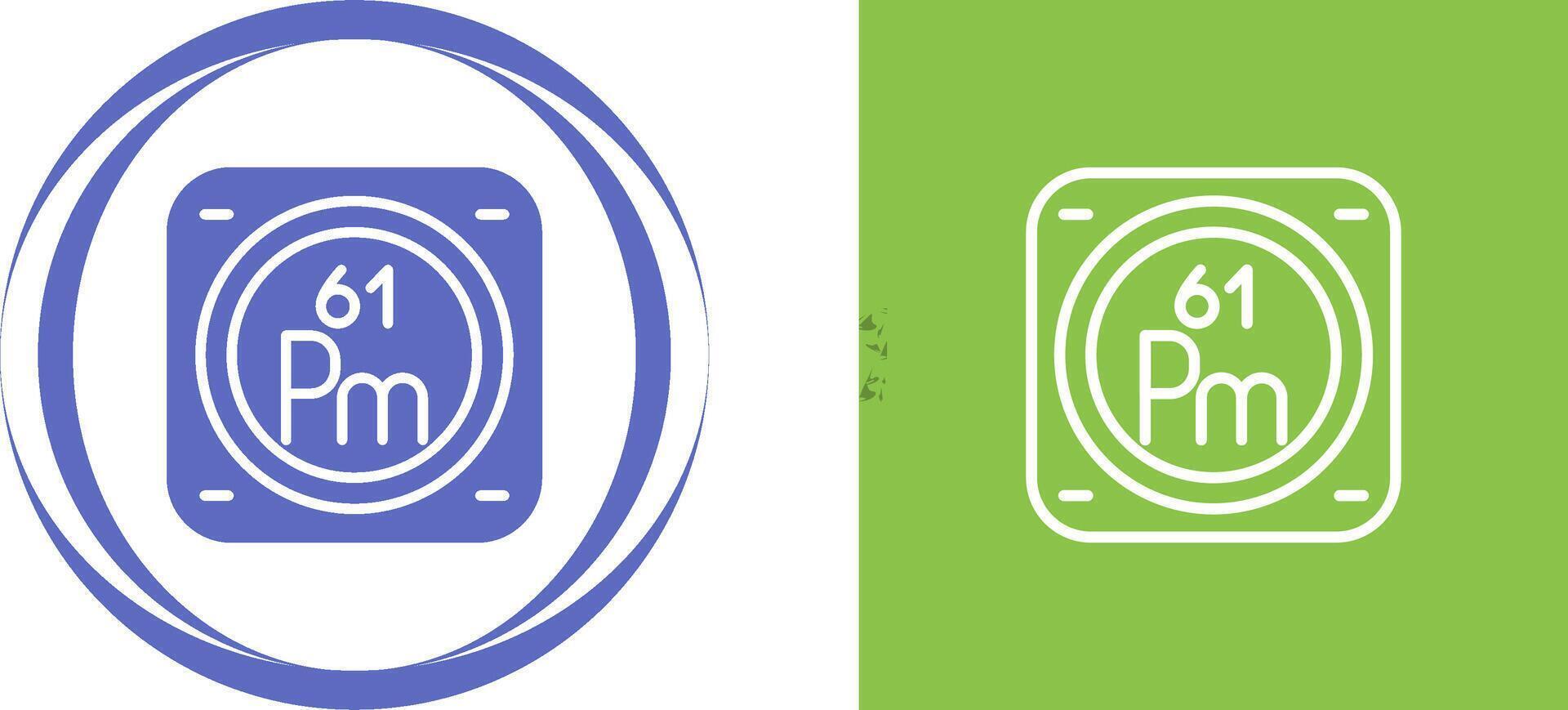 Chemical Element Vector Icon