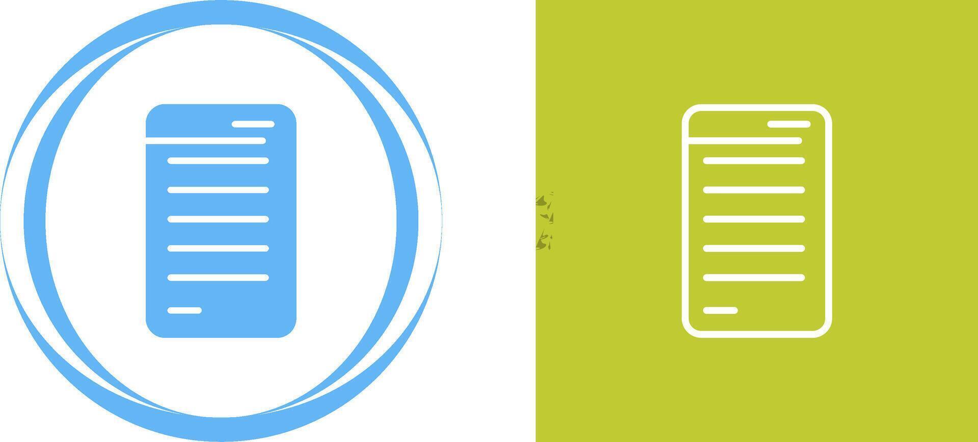 Prescription Vector Icon