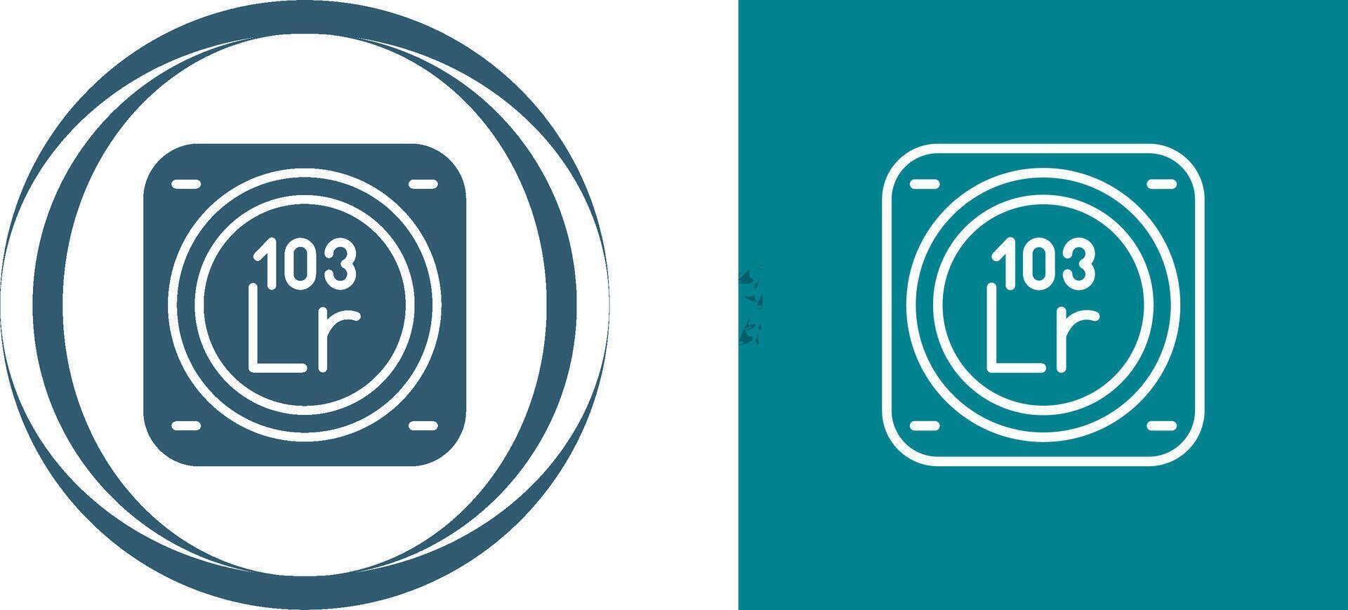 Chemical Element Vector Icon