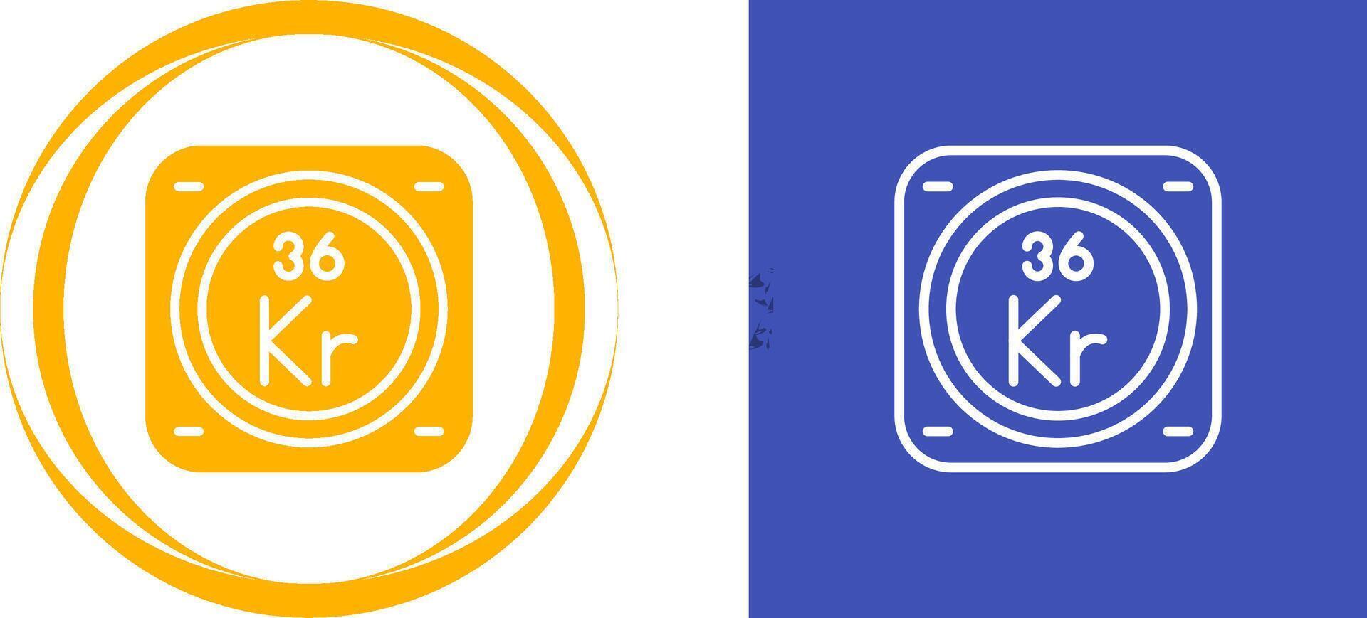 Chemical Element Vector Icon