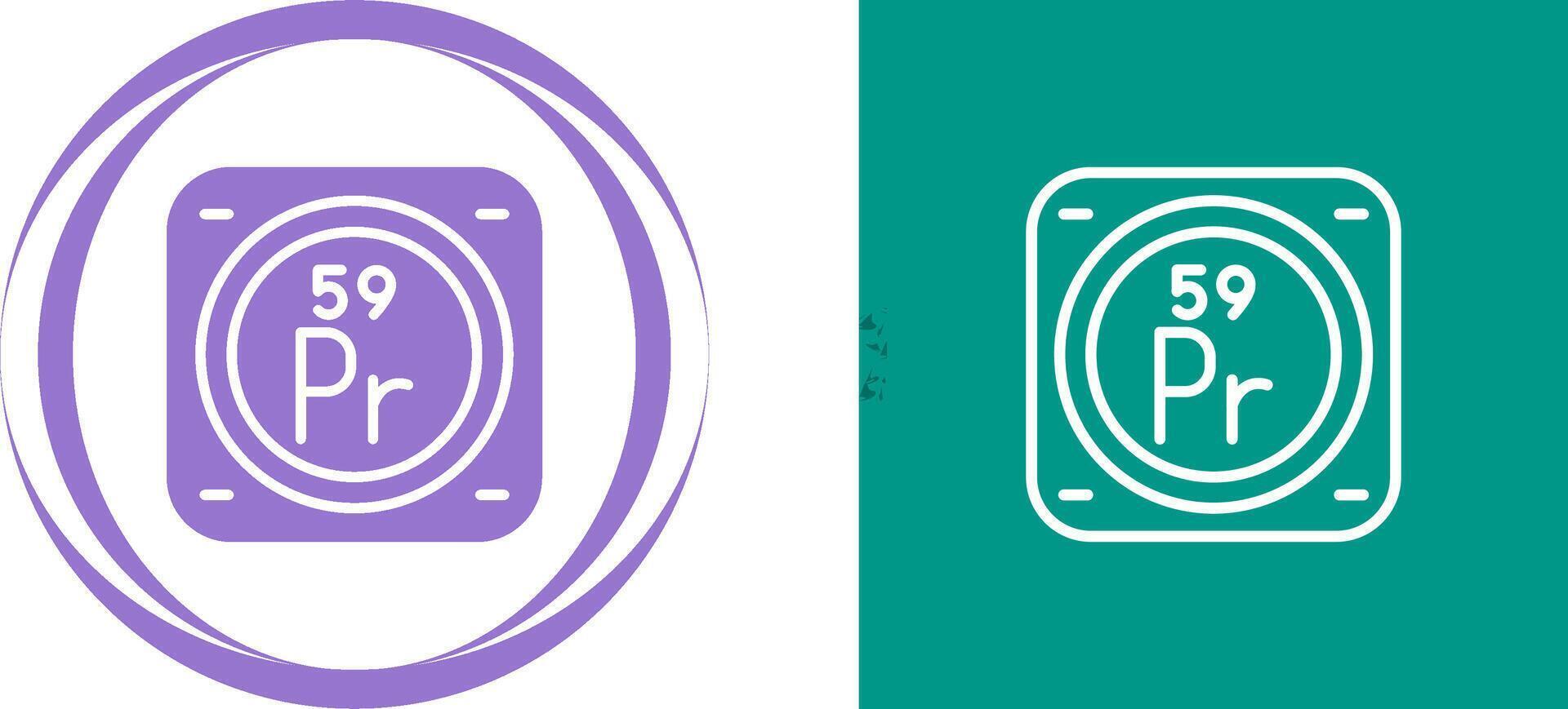 Chemical Element Vector Icon