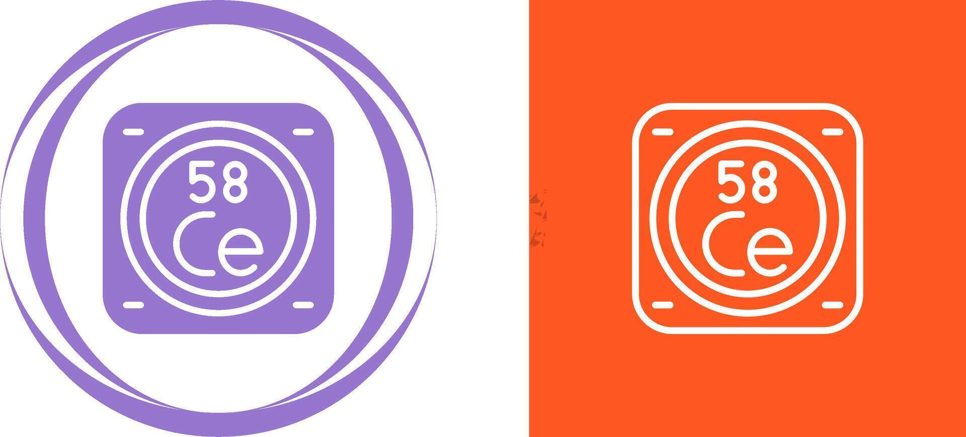 Chemical Element Vector Icon