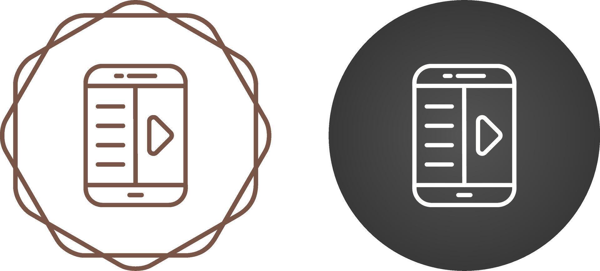 E-Book Reader Vector Icon