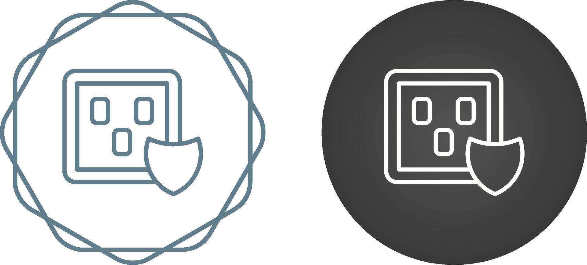 Surge Protector Vector Icon