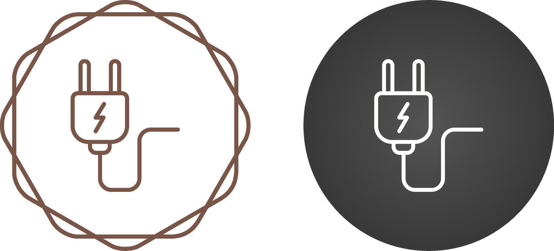 Power Cable Vector Icon