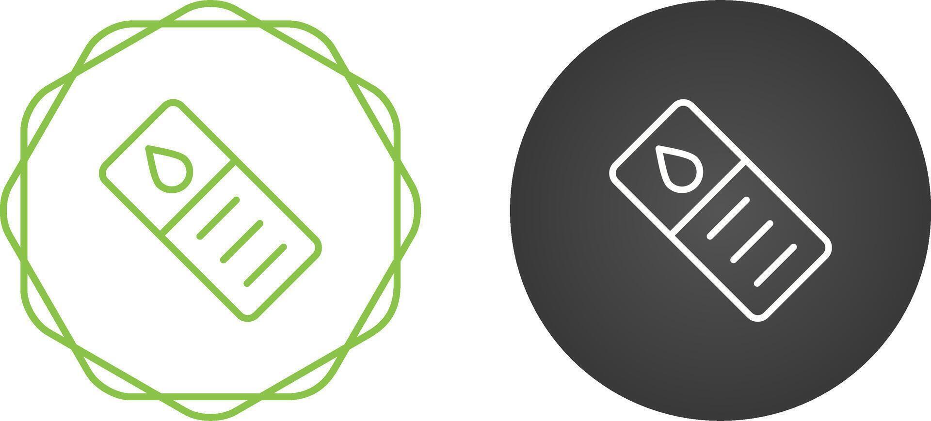 Microscope Slide Vector Icon