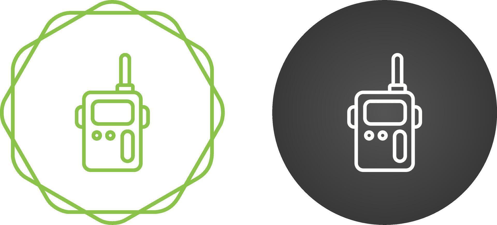 Walkie Talkie Vector Icon