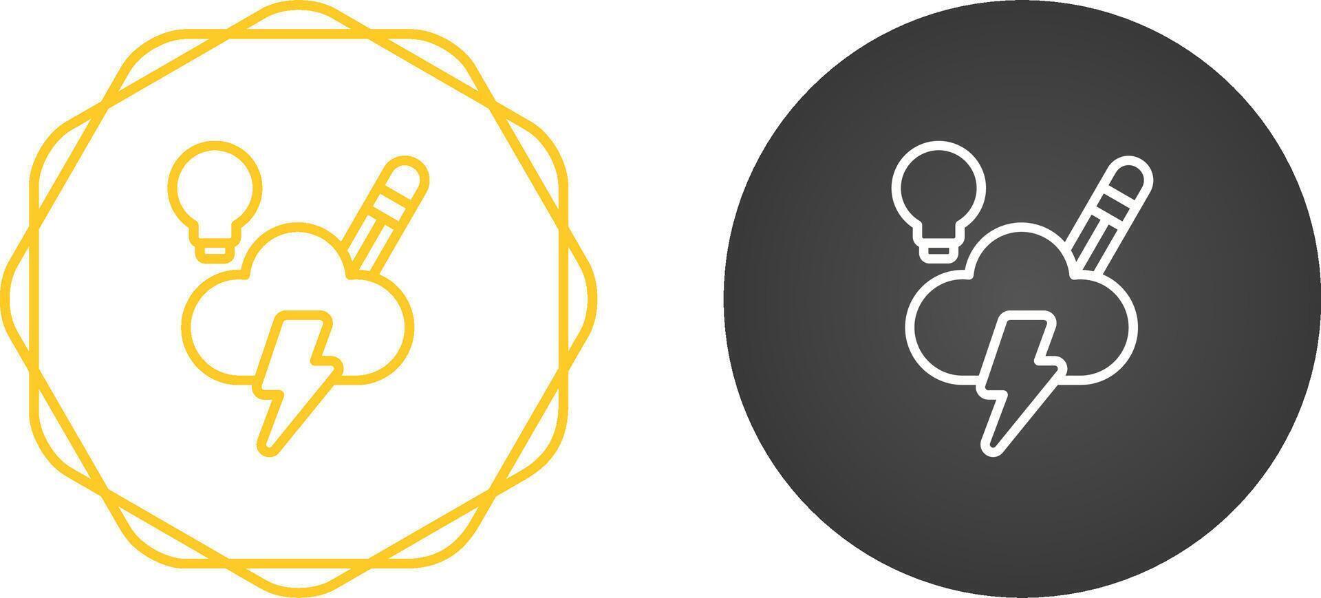 Brainstorming Vector Icon