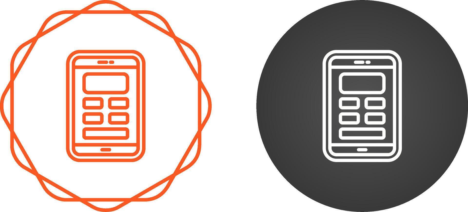 Mobile Design Vector Icon