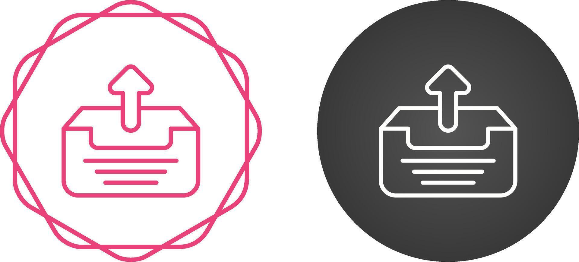 Outbox Vector Icon