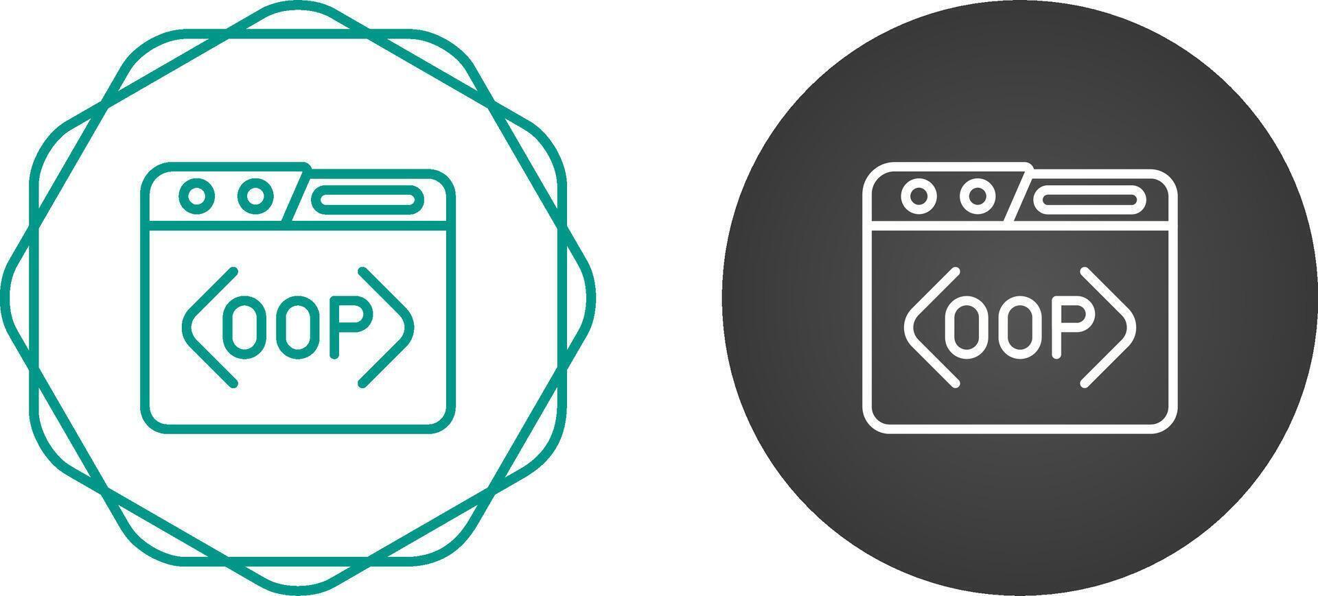 OOP Vector Icon