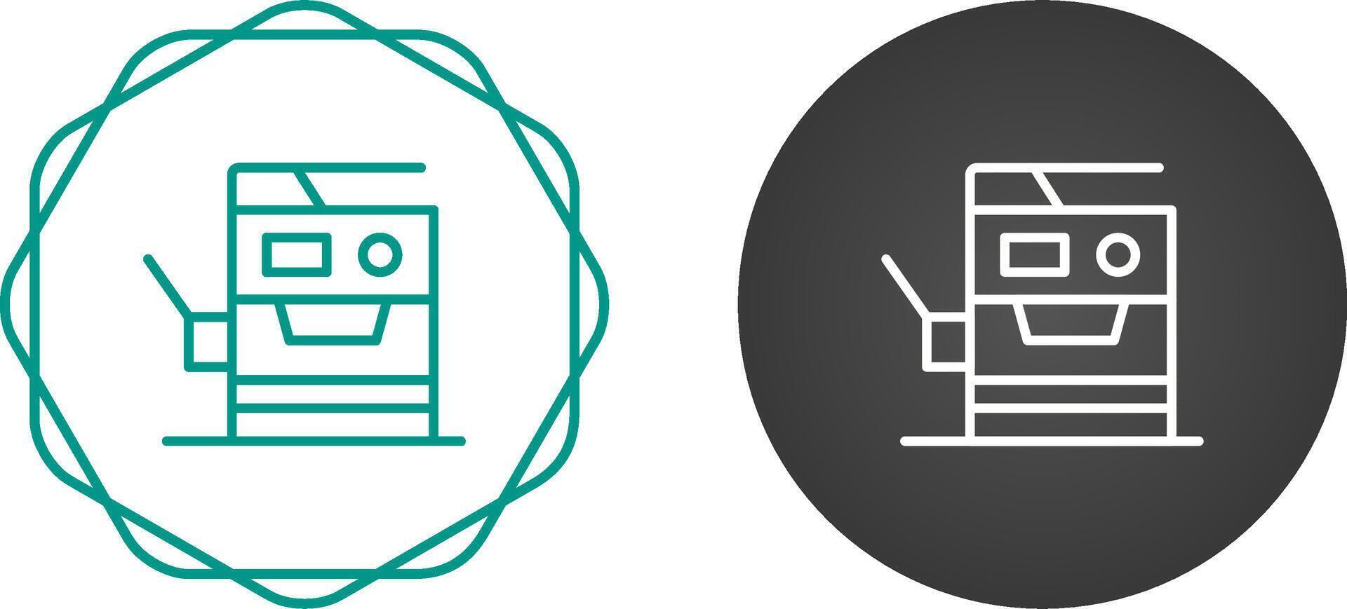 Copy Machine Vector Icon