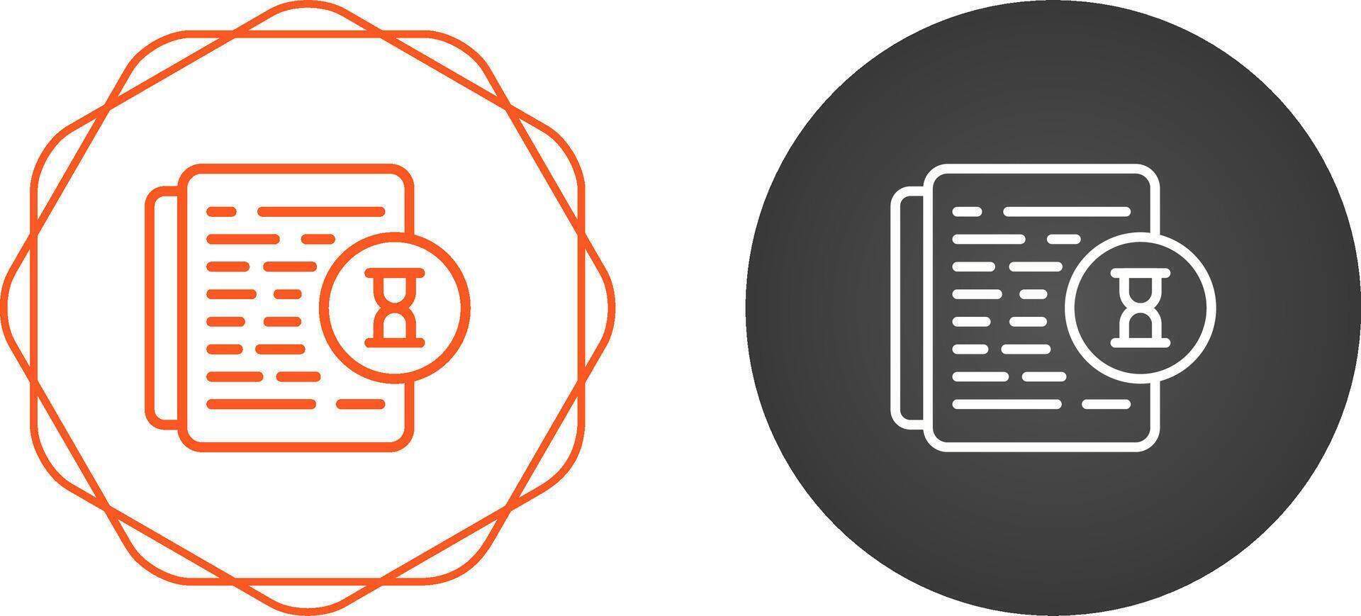 Document Audit Vector Icon