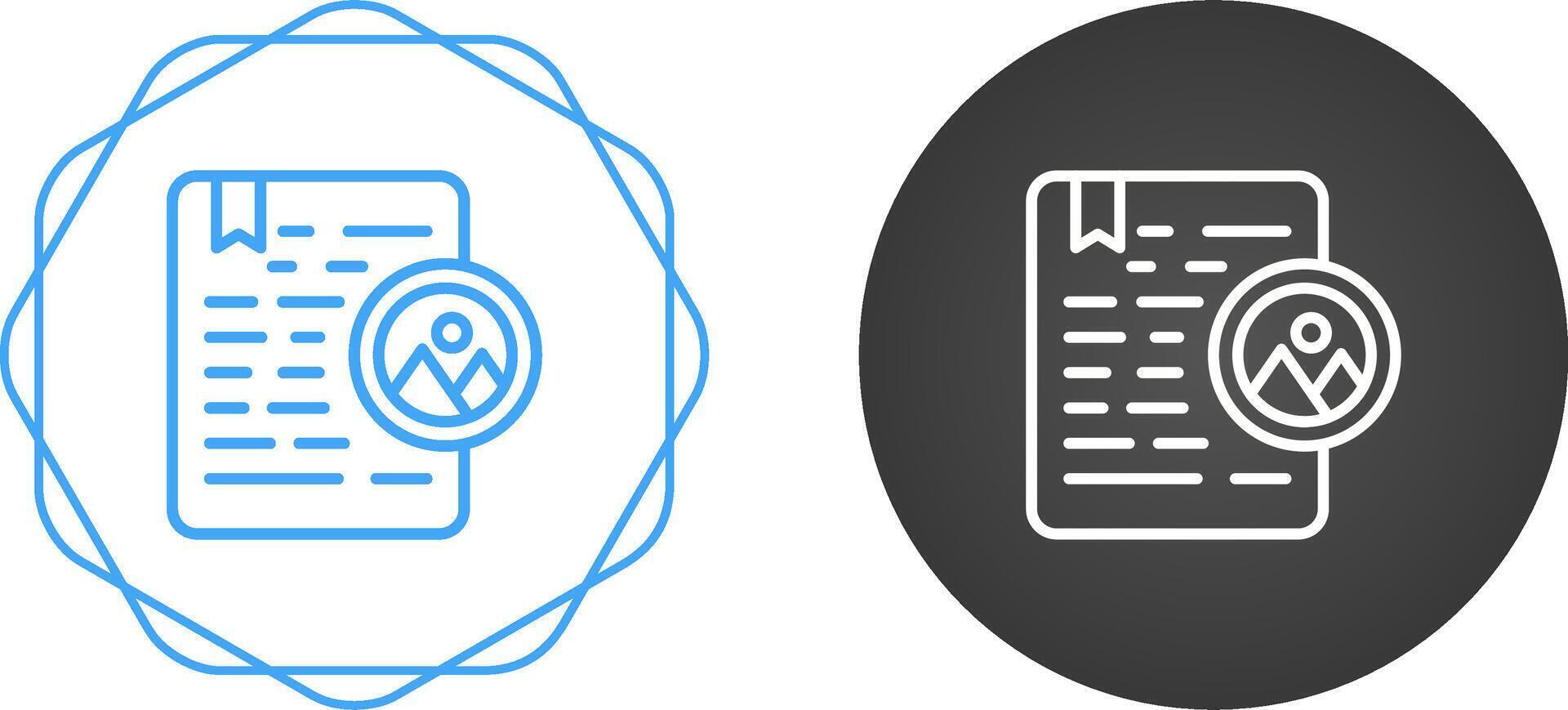 Document Thumbnail Vector Icon