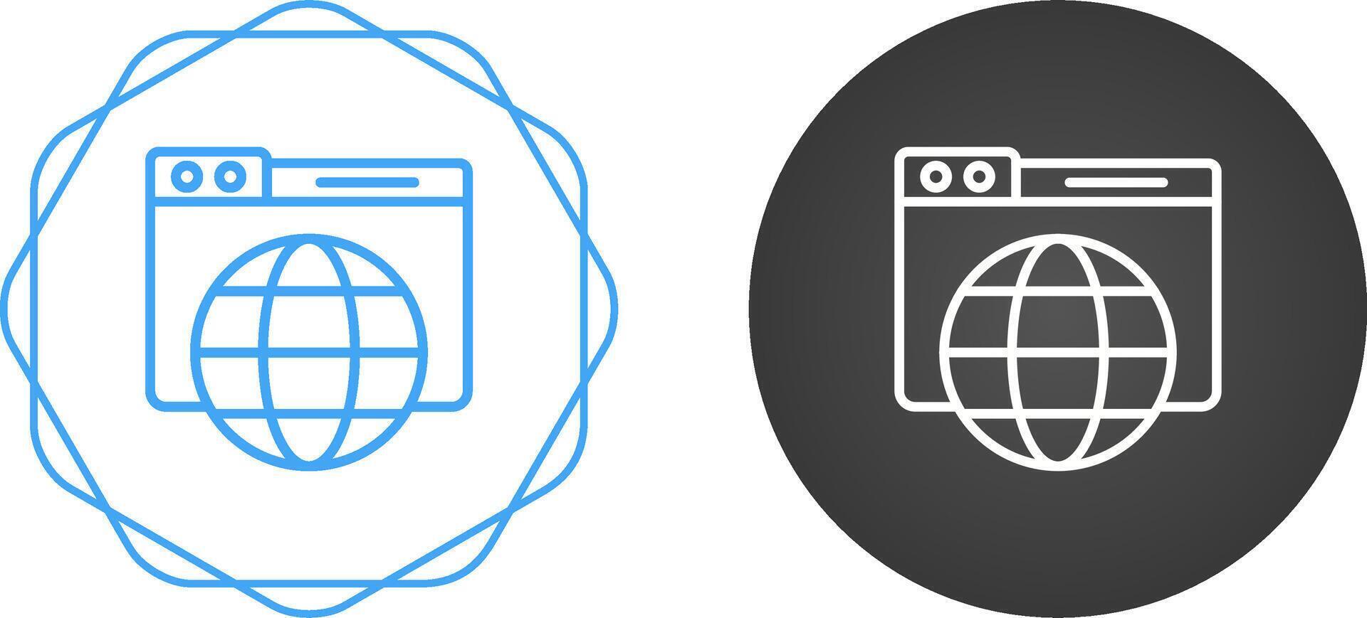 Browser Vector Icon